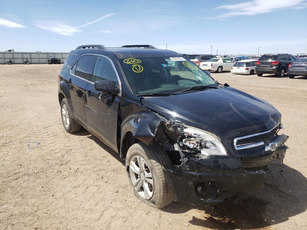 CHEVROLET EQUINOX LT 2014 with VIN 2GNALCEK7E6164682 - Photo from auction