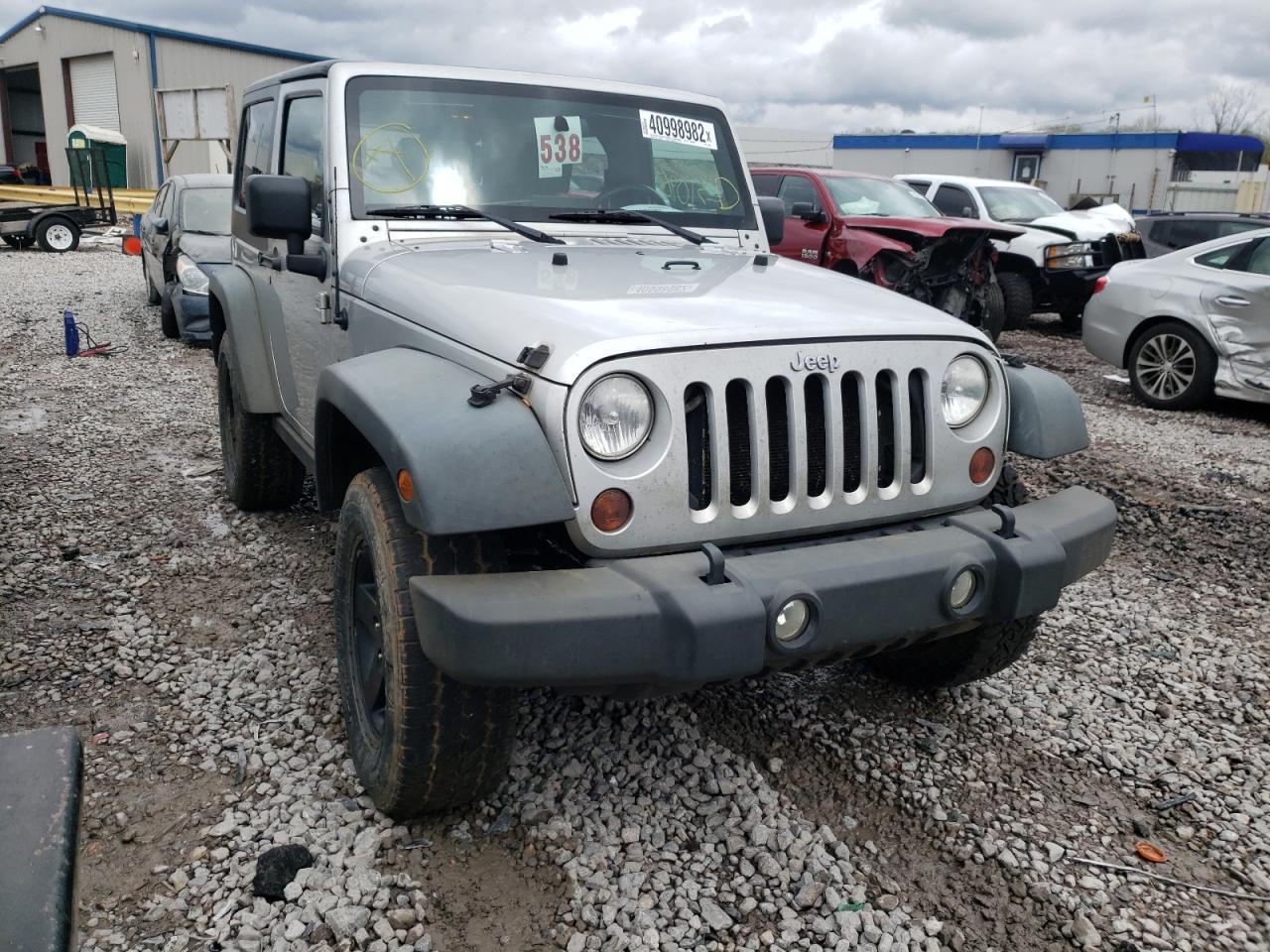 Photo 1 from auction – 2010 JEEP WRANGLER S with VIN 1J4AA2D10AL233242