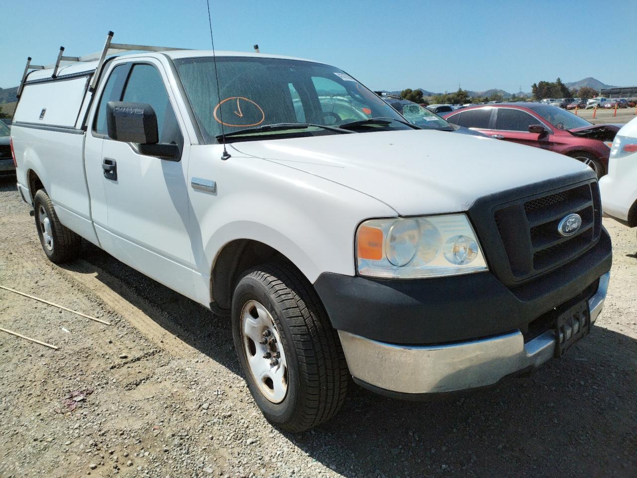 FORD F150 2005 with VIN 1FTRF12W45NB55917 - Photo from auction
