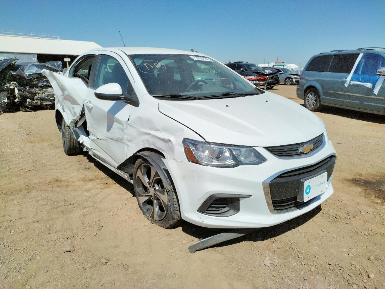 Photo 1 from auction – 2018 CHEVROLET SONIC PREM with VIN 1G1JF5SB8J4136944