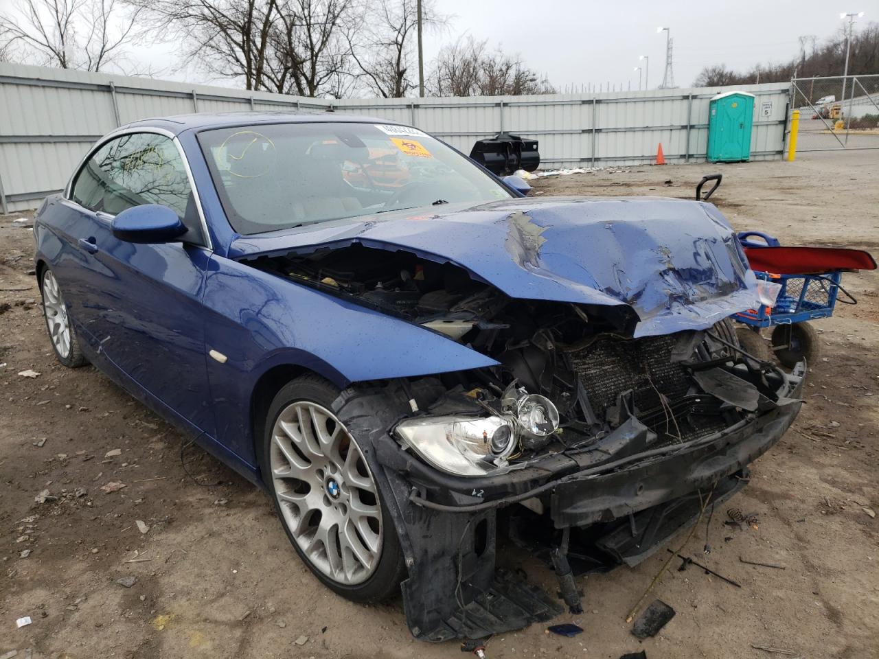 BMW 328 I 2007 with VIN WBAWL13537PX16436 - Photo from auction