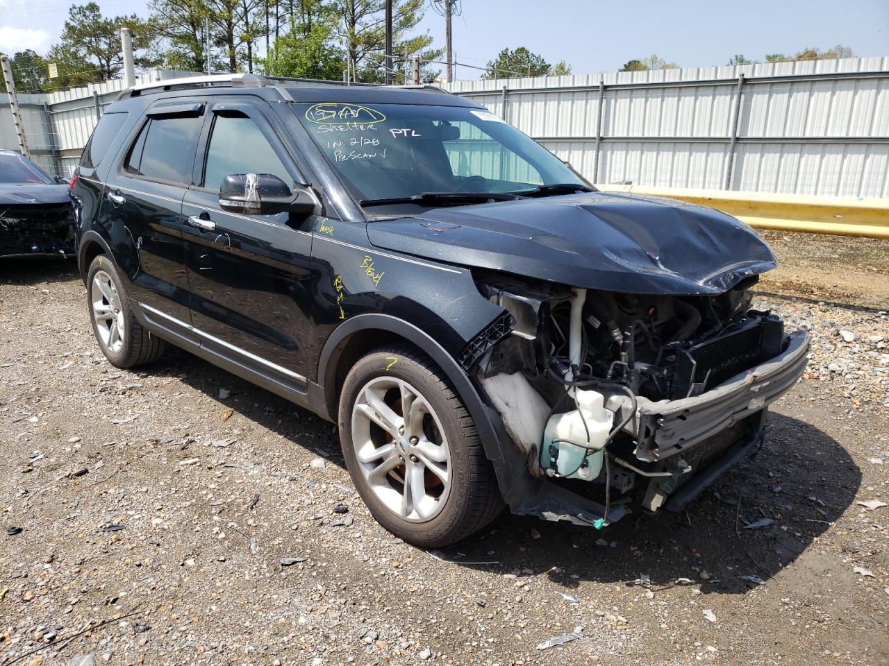 FORD EXPLORER L 2013 with VIN 1FM5K7F83DGC34843 - Photo from auction