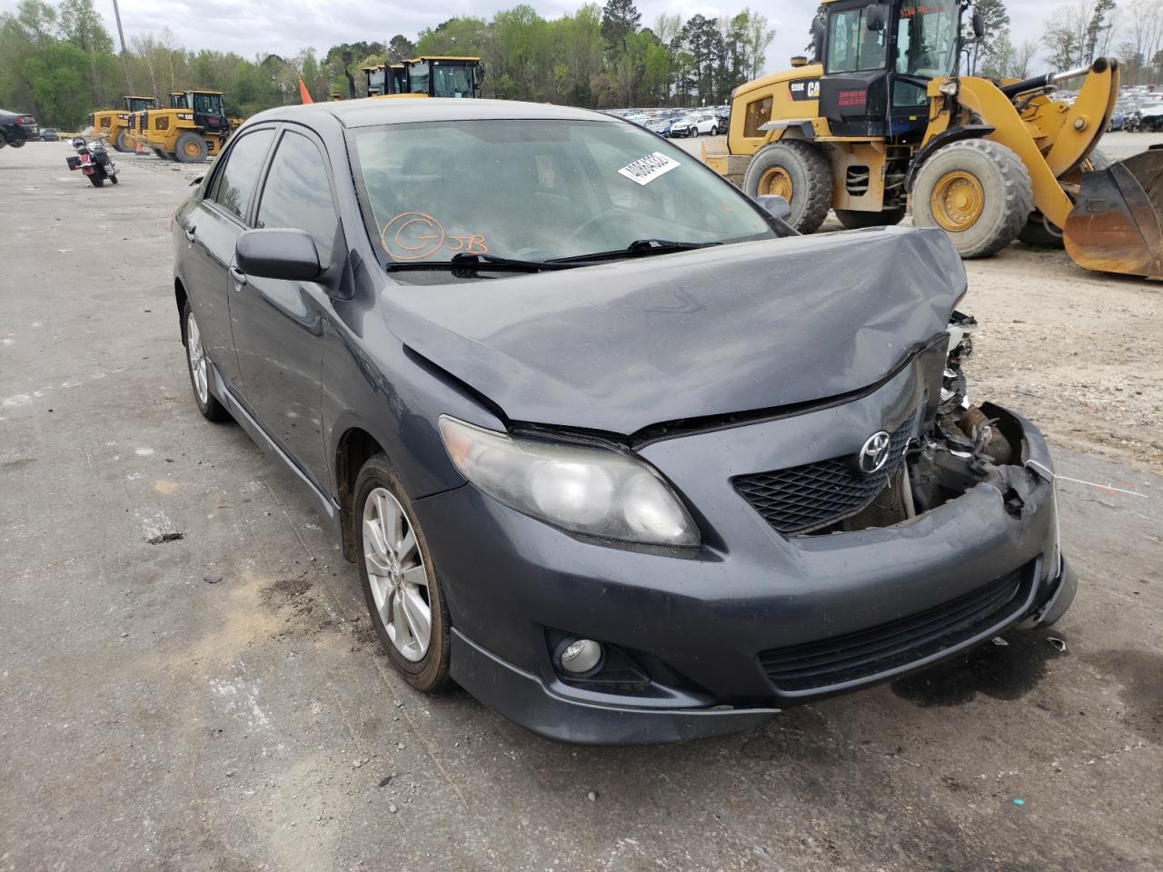 TOYOTA COROLLA BA 2009 with VIN 2T1BU40E79C114628 - Photo from auction