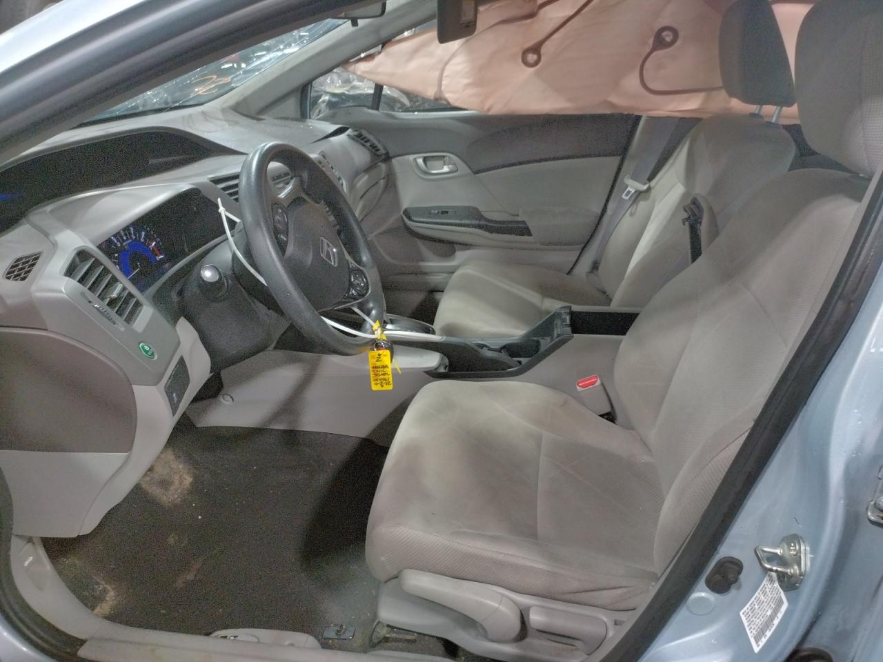 Photo 5 from auction – 2012 HONDA CIVIC LX with VIN 19XFB2F58CE012704