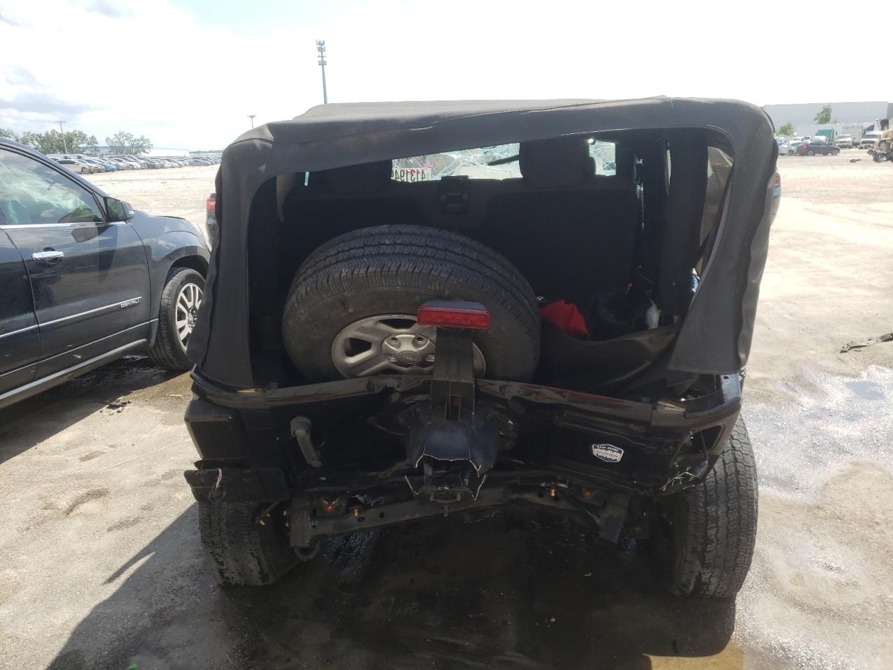 Photo 6 from auction – 2015 JEEP WRANGLER S with VIN 1C4AJWAG7FL657210