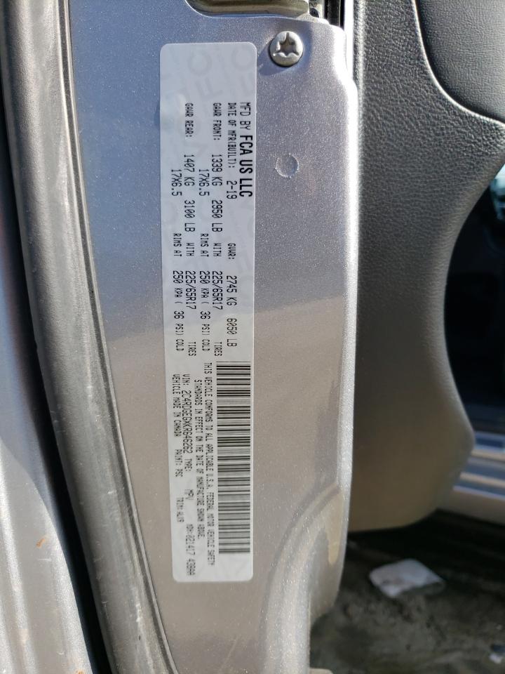 Photo 10 from auction – 2019 DODGE GRAND CARA with VIN 2C4RDGEGXKR646262