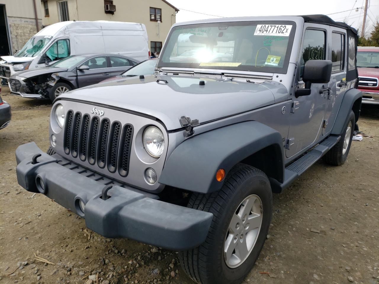 Photo 2 from auction – 2014 JEEP WRANGLER U with VIN 1C4HJWDG5EL222324