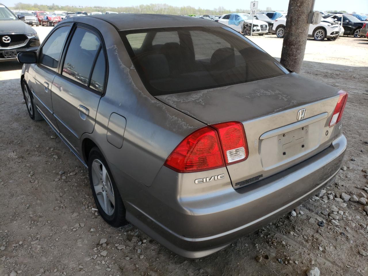 Photo 3 from auction – 2005 HONDA CIVIC EX with VIN 2HGES26755H579071