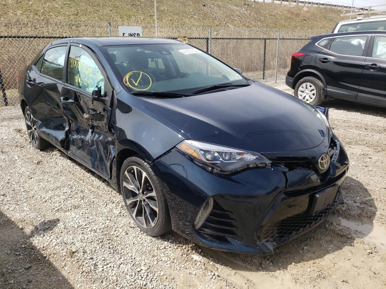 TOYOTA COROLLA L 2017 with VIN 2T1BURHE9HC927095 - Photo from auction