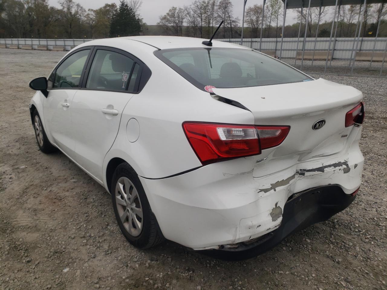 Photo 3 from auction – 2016 KIA RIO LX with VIN KNADM4A39G6640637