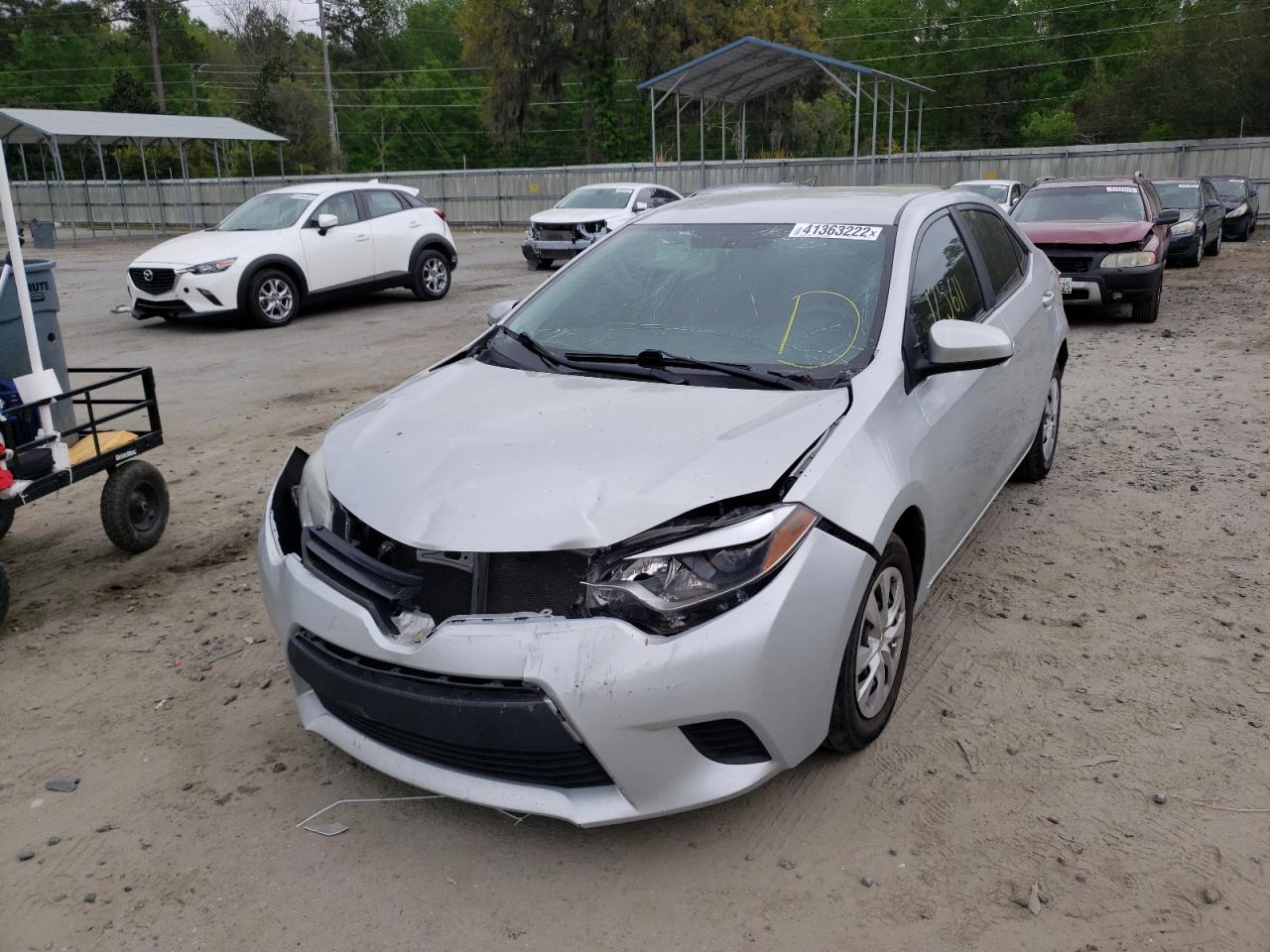 Photo 2 from auction – 2016 TOYOTA COROLLA L with VIN 2T1BURHEXGC500748