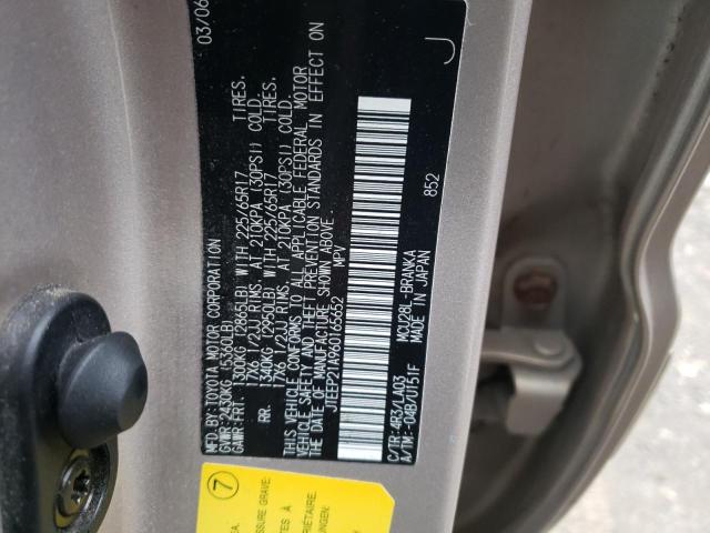 Photo 10 from auction – 2006 TOYOTA HIGHLANDER with VIN JTEEP21A960165652