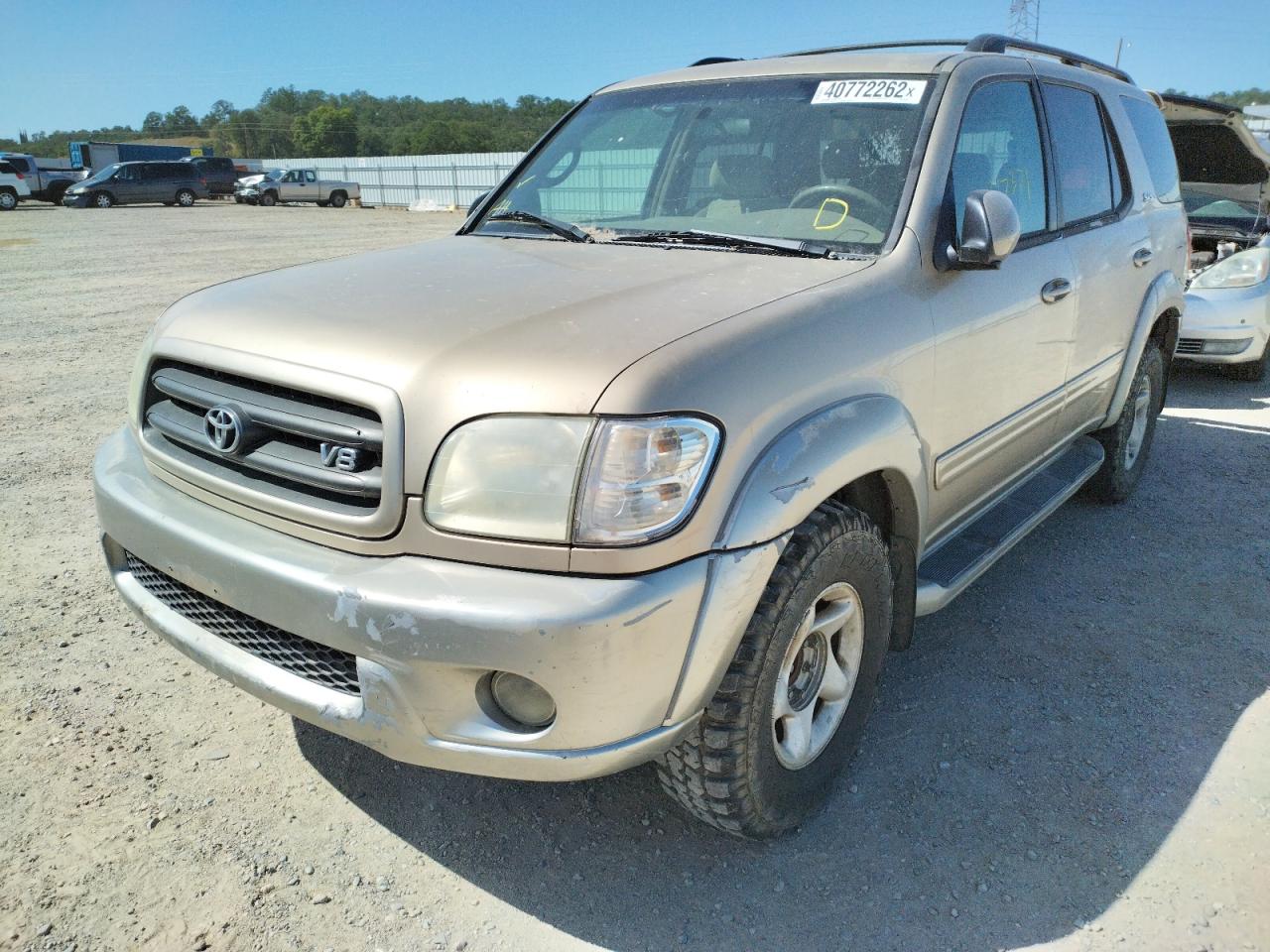 Photo 2 from auction – 2002 TOYOTA SEQUOIA SR with VIN 5TDZT34A62S080956