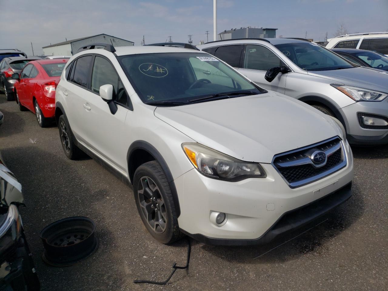 SUBARU XV CROSSTR 2013 with VIN JF2GPACC9DH206206 - Photo from auction