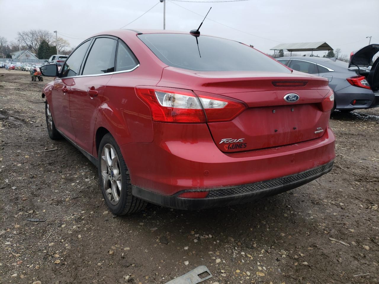 Photo 3 from auction – 2012 FORD FOCUS SEL with VIN 1FAHP3H22CL448531