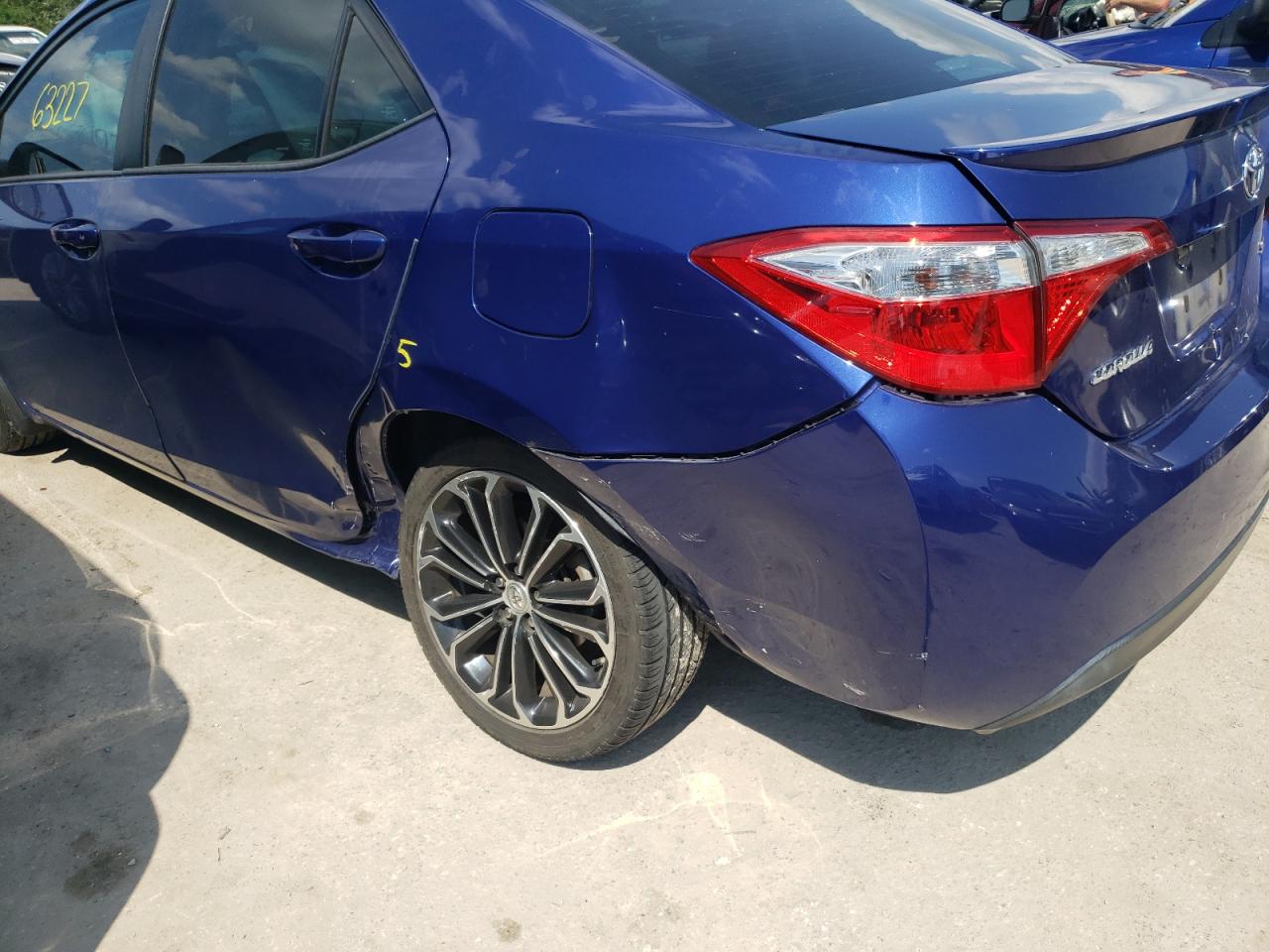 Photo 9 from auction – 2016 TOYOTA COROLLA L with VIN 5YFBURHE4GP531381