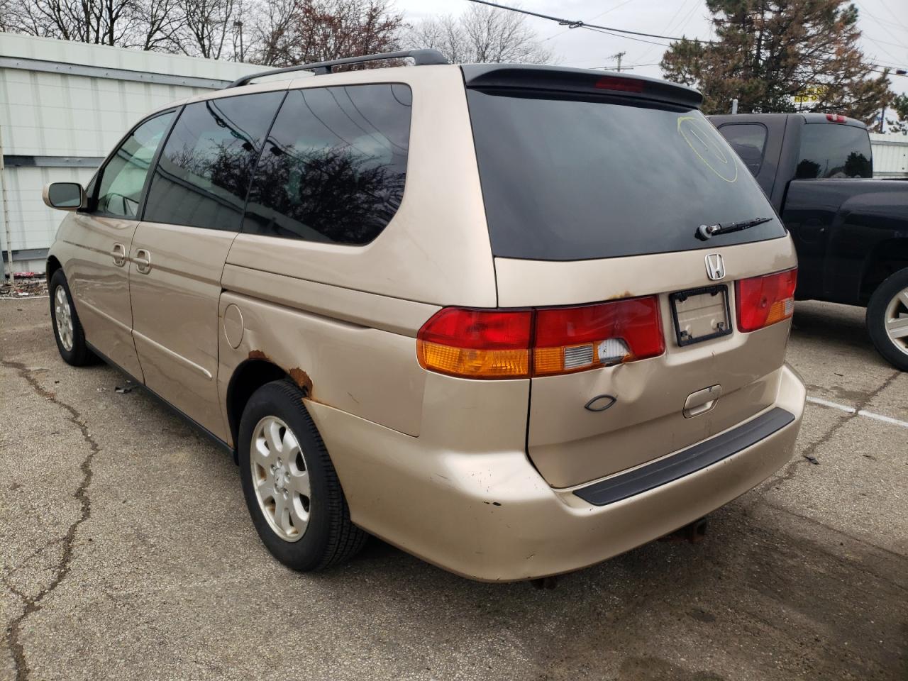 Photo 3 from auction – 2002 HONDA ODYSSEY EX with VIN 2HKRL18652H528975