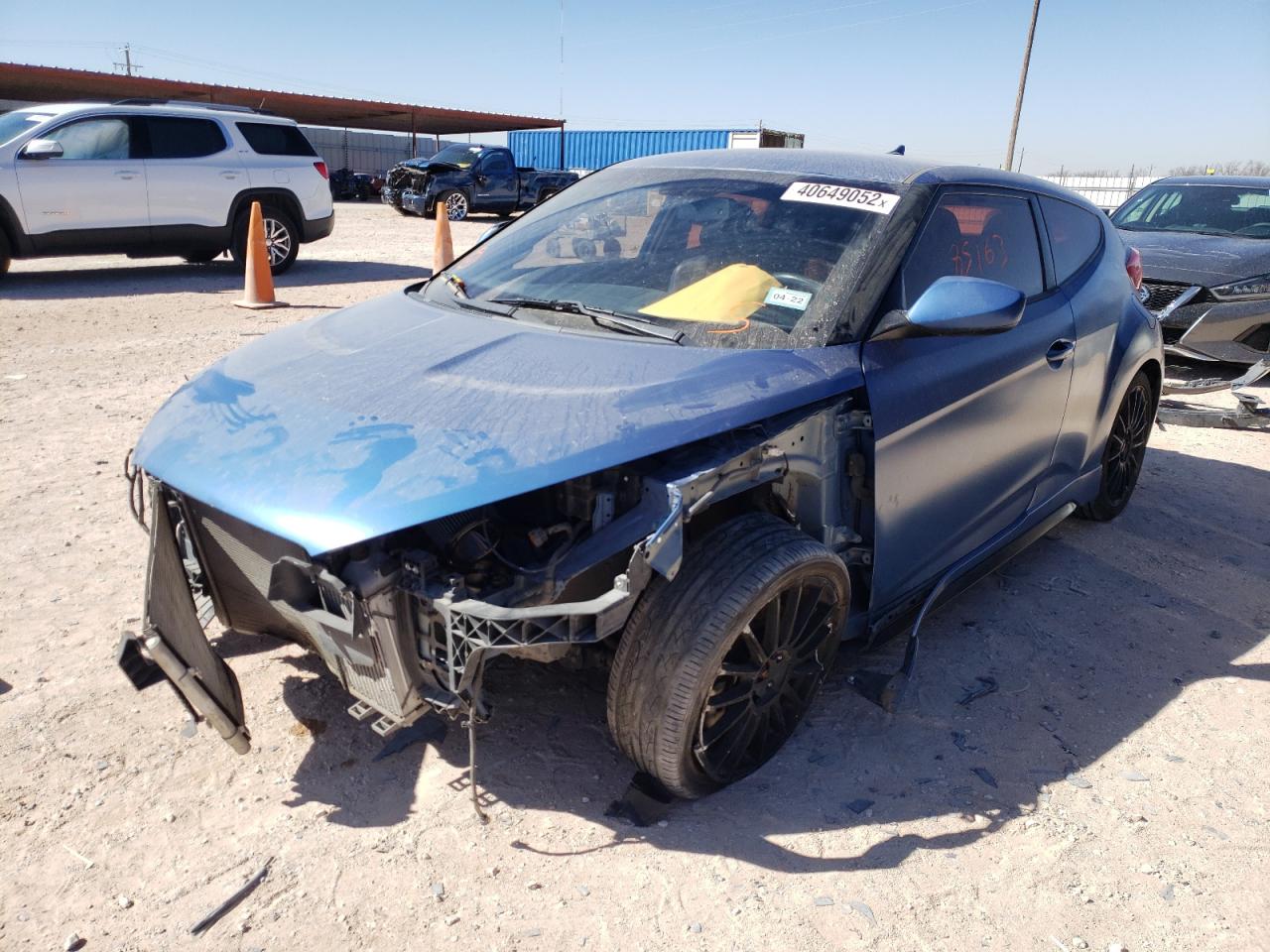 Photo 2 from auction – 2016 HYUNDAI VELOSTER T with VIN KMHTC6AE1GU257880
