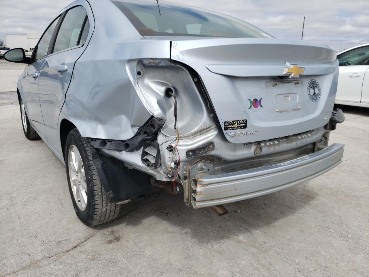 Photo 9 from auction – 2018 CHEVROLET SONIC LT with VIN 1G1JD5SH4J4108360