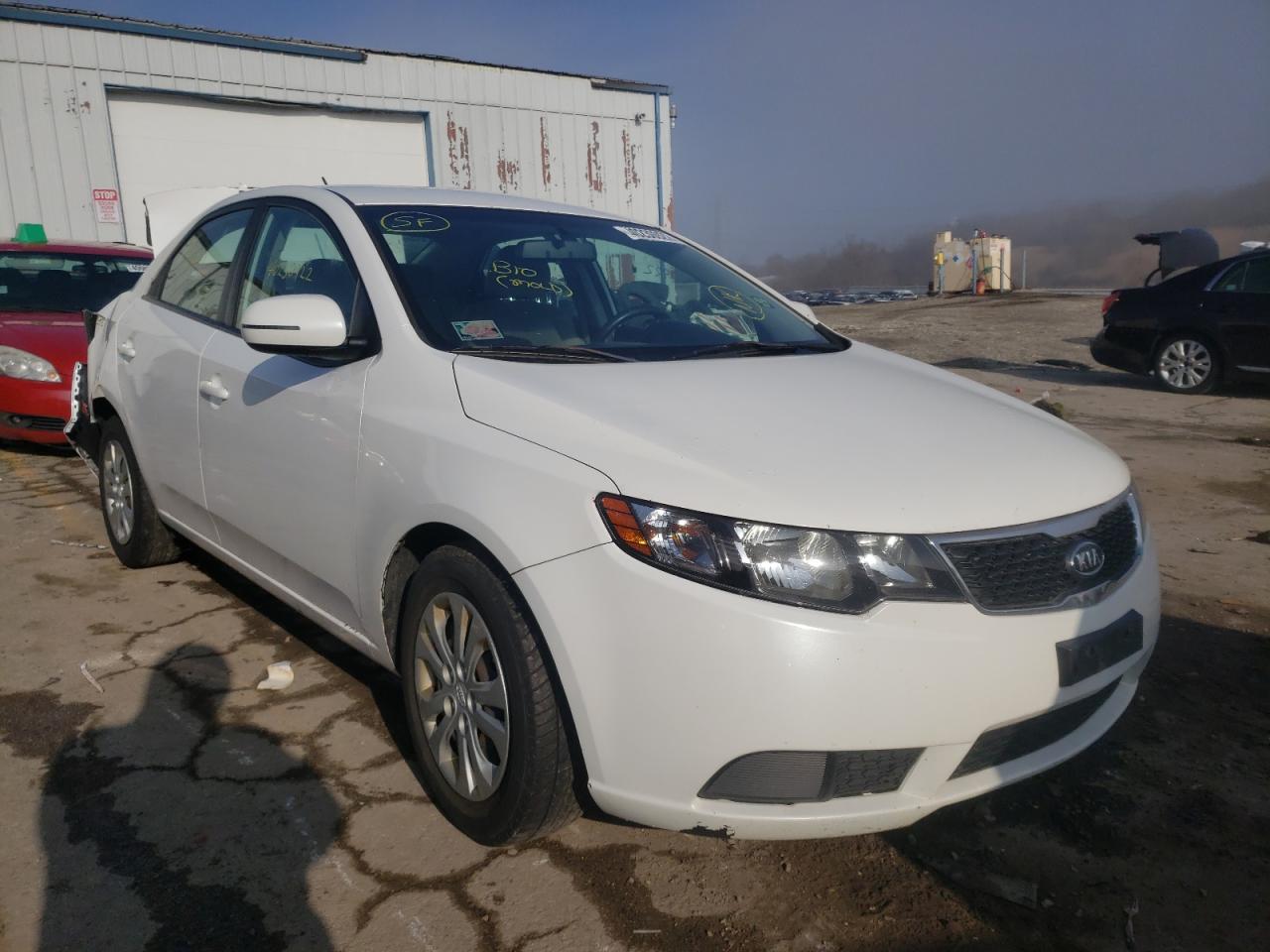 KIA FORTE EX 2011 with VIN KNAFU4A25B5887135 - Photo from auction
