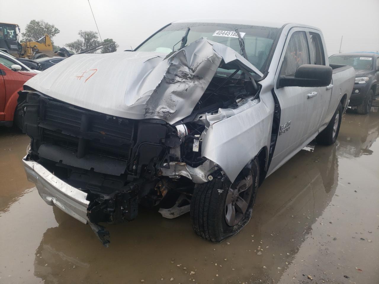 Photo 2 from auction – 2018 RAM 1500 SLT with VIN 1C6RR6GG8JS303883