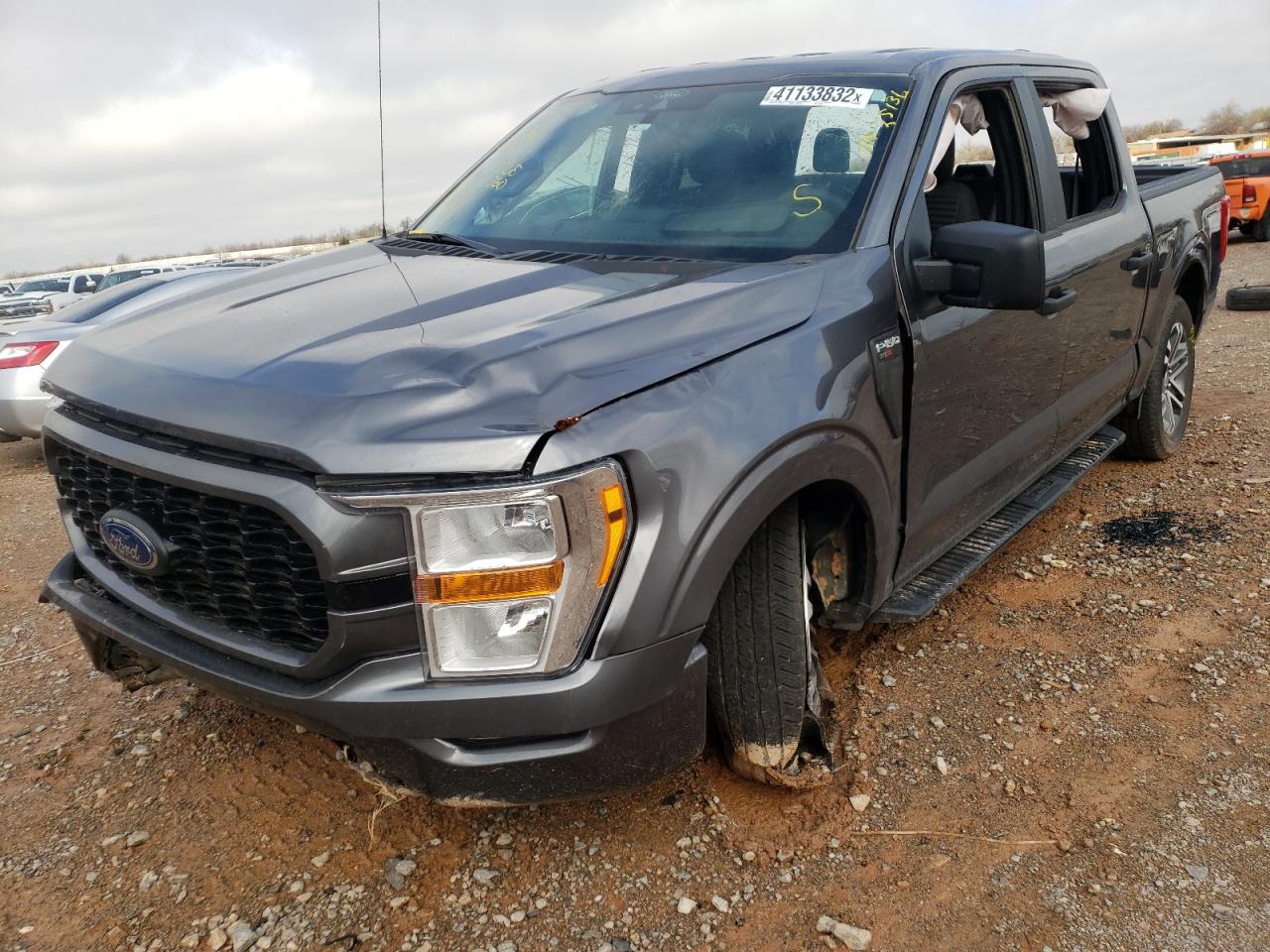 Photo 2 from auction – 2021 FORD F150 SUPER with VIN 1FTFW1E58MFA32765