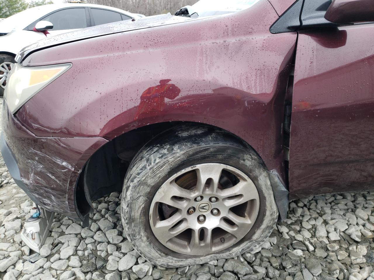 Photo 9 from auction – 2007 ACURA MDX with VIN 2HNYD28287H539913
