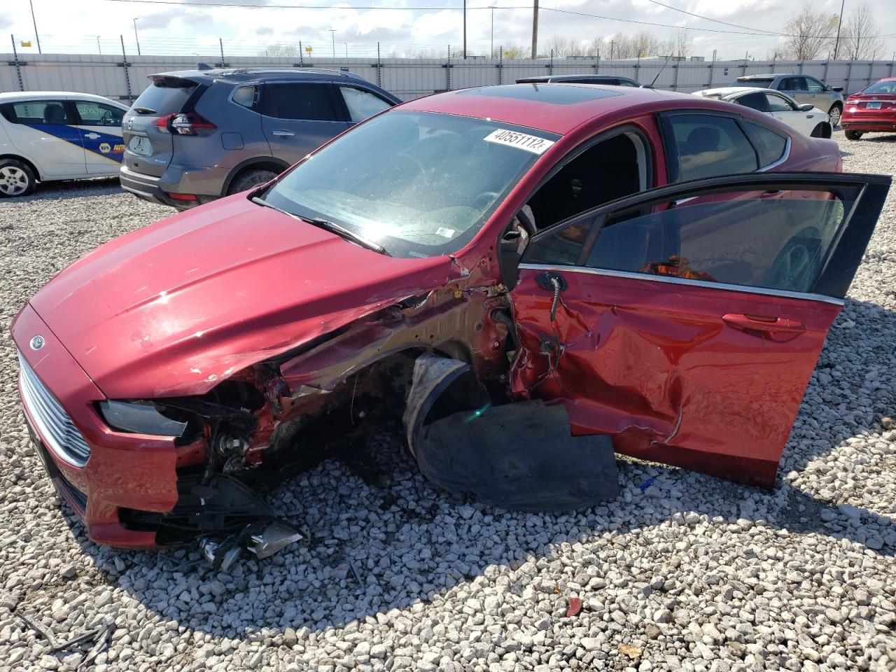 Photo 2 from auction – 2014 FORD FUSION SE with VIN 3FA6P0H76ER135472