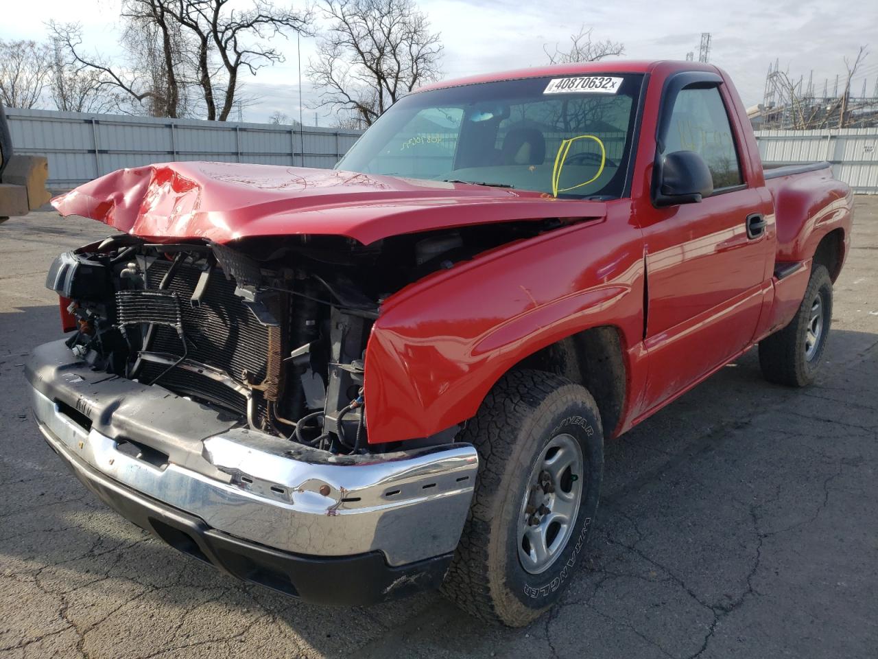 Photo 2 from auction – 2003 CHEVROLET SILVERADO with VIN 1GCEK14T53Z282954