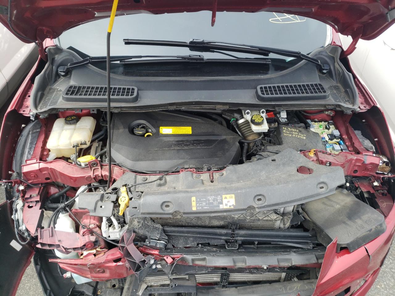 Photo 7 from auction – 2016 FORD ESCAPE SE with VIN 1FMCU9GX5GUB27575