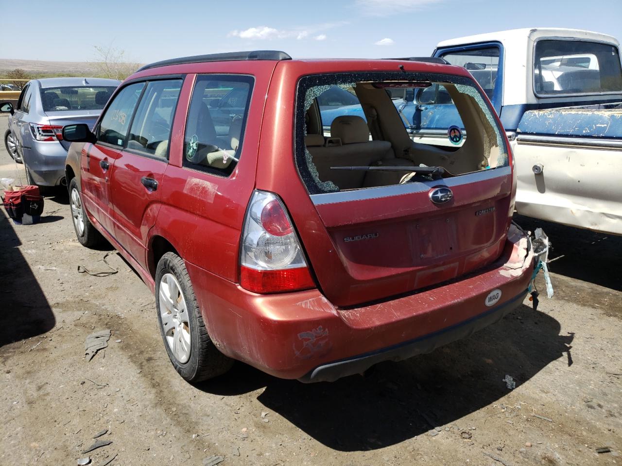 Photo 3 from auction – 2008 SUBARU FORESTER 2 with VIN JF1SG63608H717525