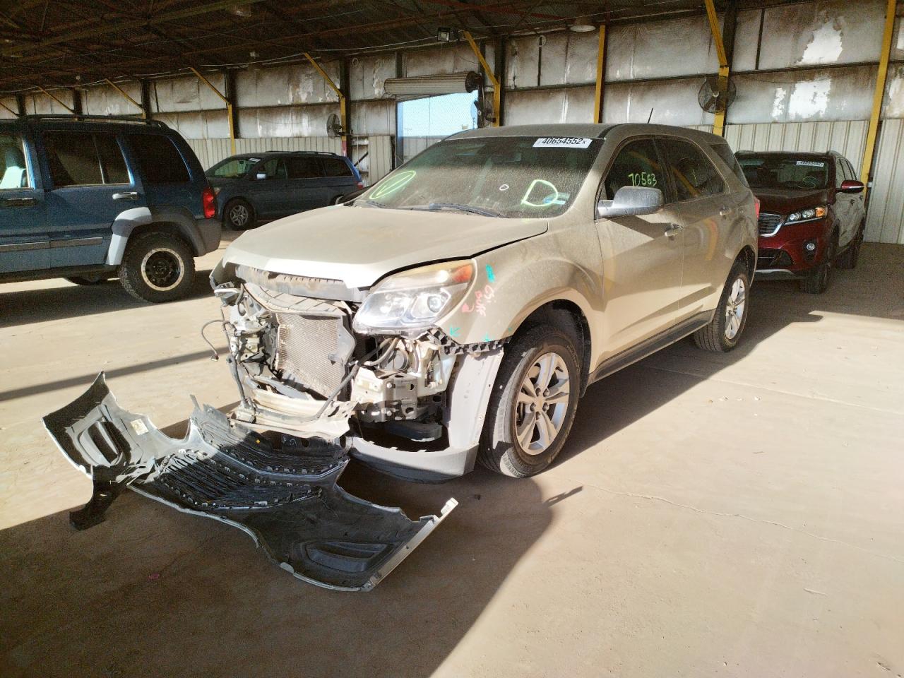 Photo 2 from auction – 2016 CHEVROLET EQUINOX LS with VIN 2GNALBEKXG1109153