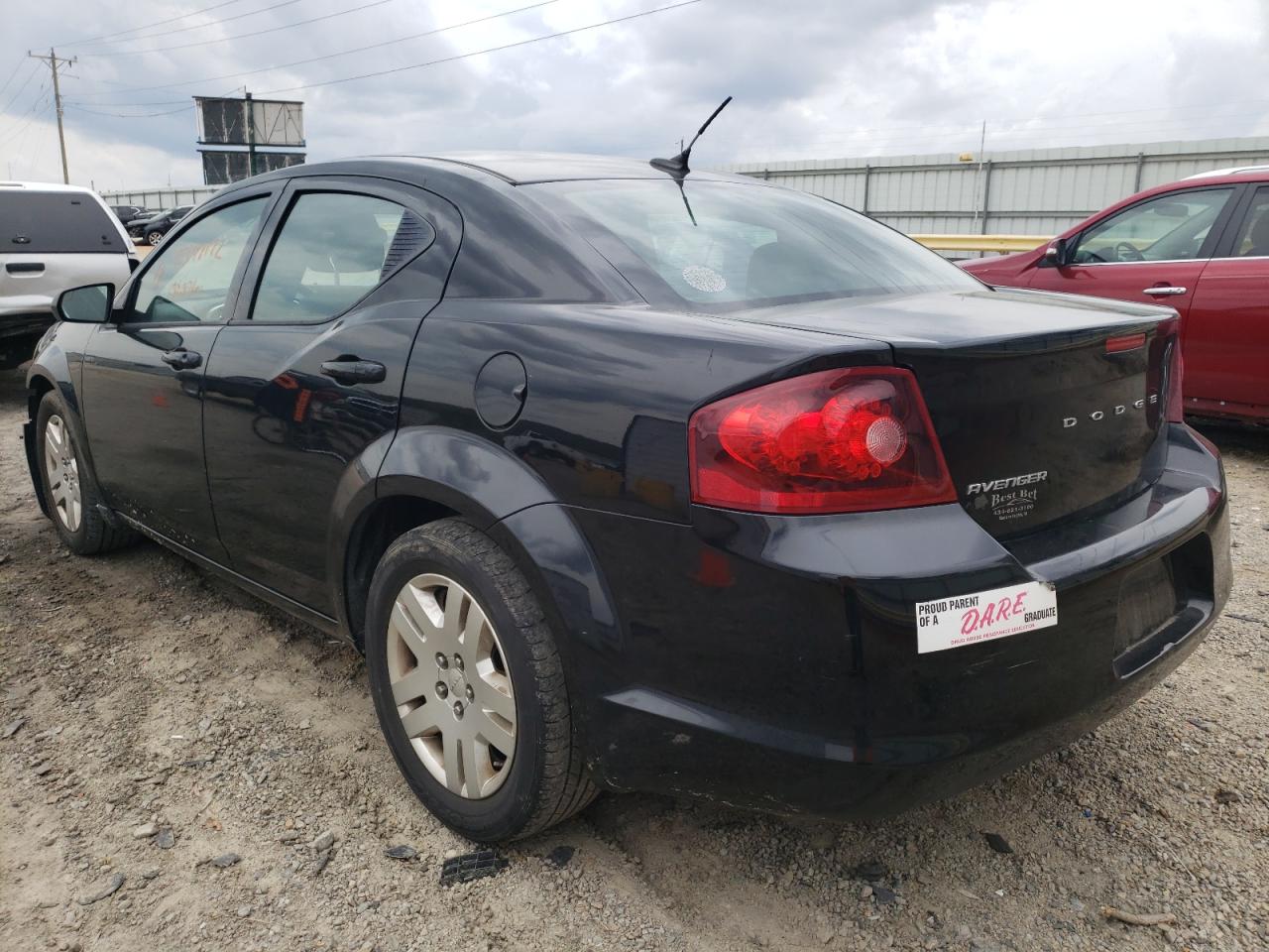 Photo 3 from auction – 2012 DODGE AVENGER SE with VIN 1C3CDZABXCN270130