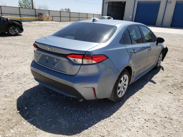 Photo 4 from auction – 2021 TOYOTA COROLLA LE with VIN JTDEPMAE2MJ124452