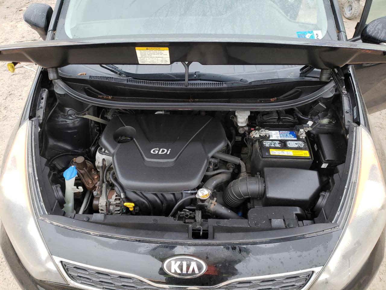 Photo 7 from auction – 2013 KIA RIO EX with VIN KNADN5A3XD6185778