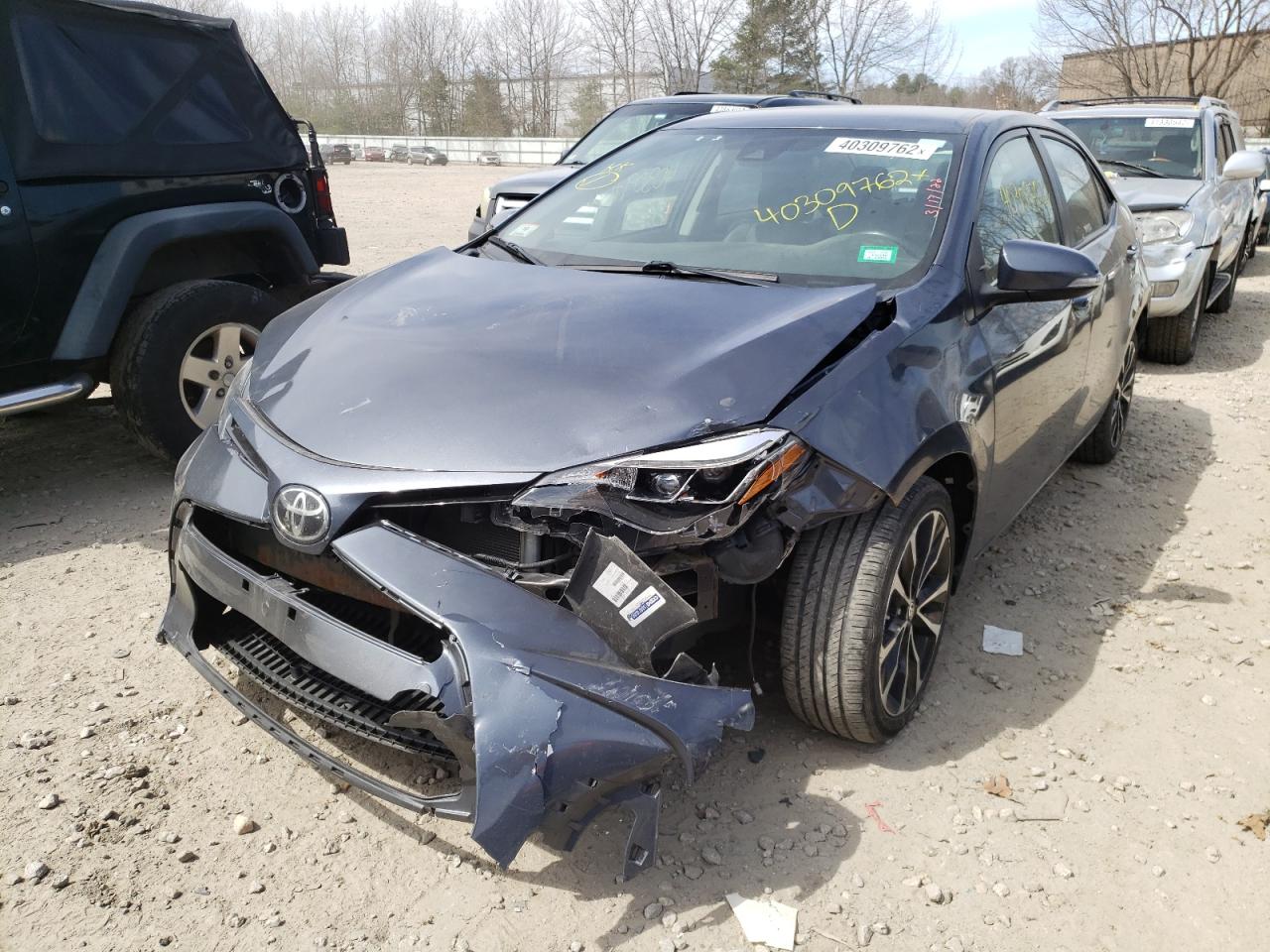 Photo 2 from auction – 2017 TOYOTA COROLLA L with VIN 2T1BURHE2HC846262