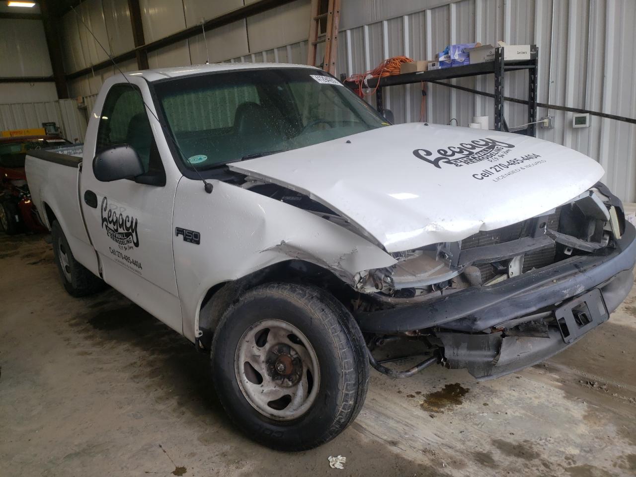 FORD F150 2002 with VIN 1FTRF17222NB49955 - Photo from auction