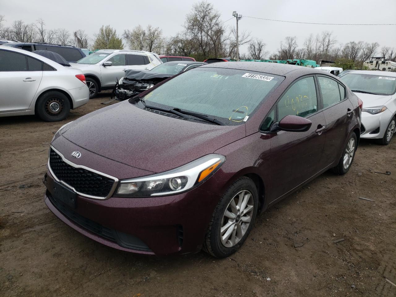 Photo 2 from auction – 2017 KIA FORTE LX with VIN 3KPFL4A70HE125572