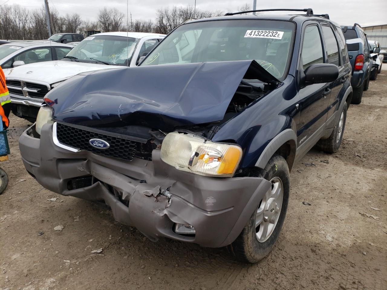 Photo 2 from auction – 2002 FORD ESCAPE with VIN 1FMCU04142KA37611
