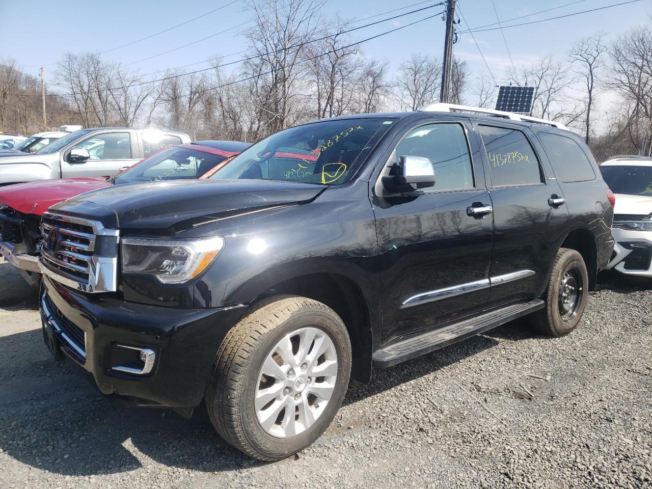 Photo 2 from auction – 2020 TOYOTA SEQUOIA PL with VIN 5TDDY5G16LS180365