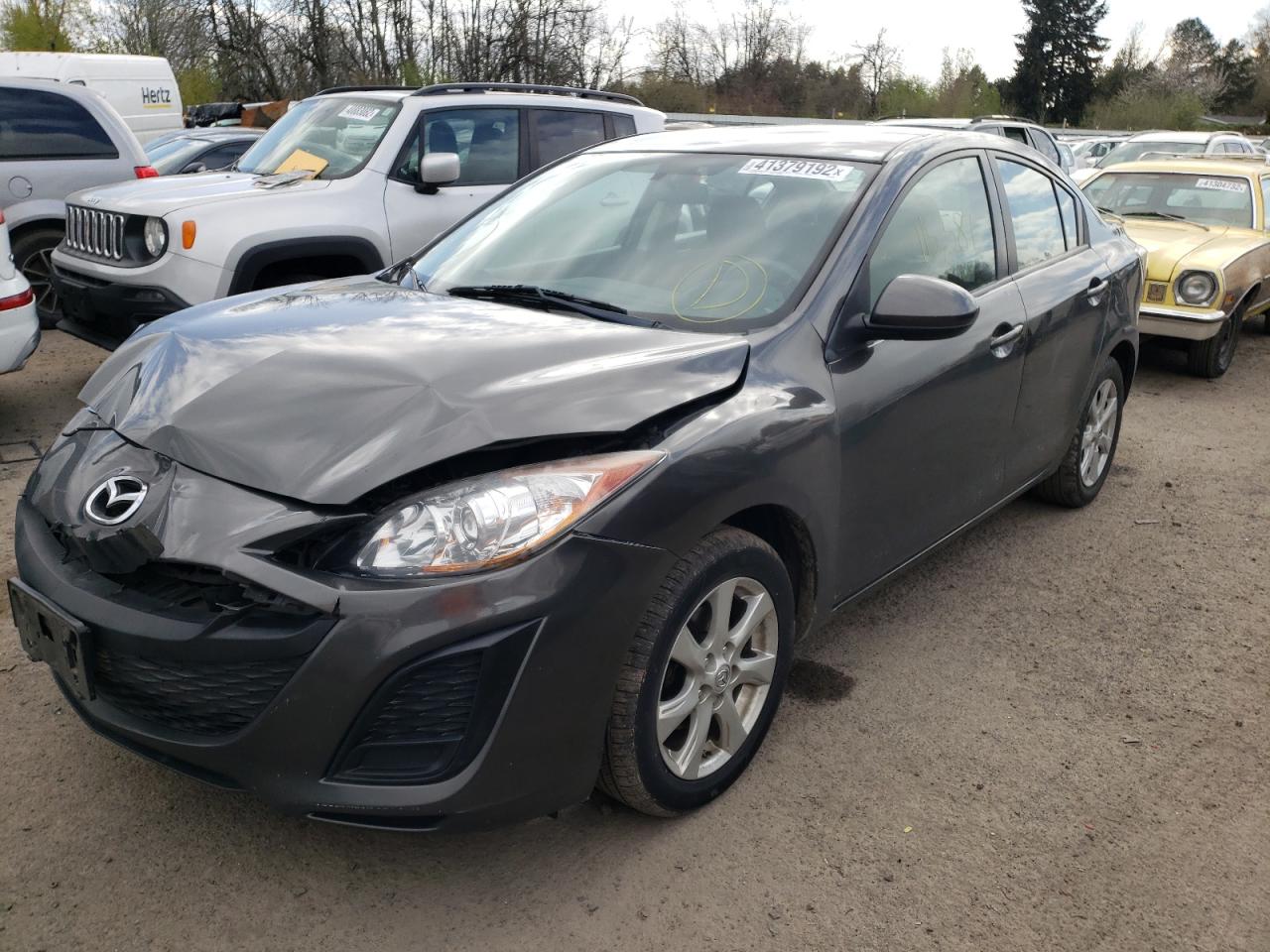 Photo 2 from auction – 2011 MAZDA 3 I with VIN JM1BL1VG8B1483083