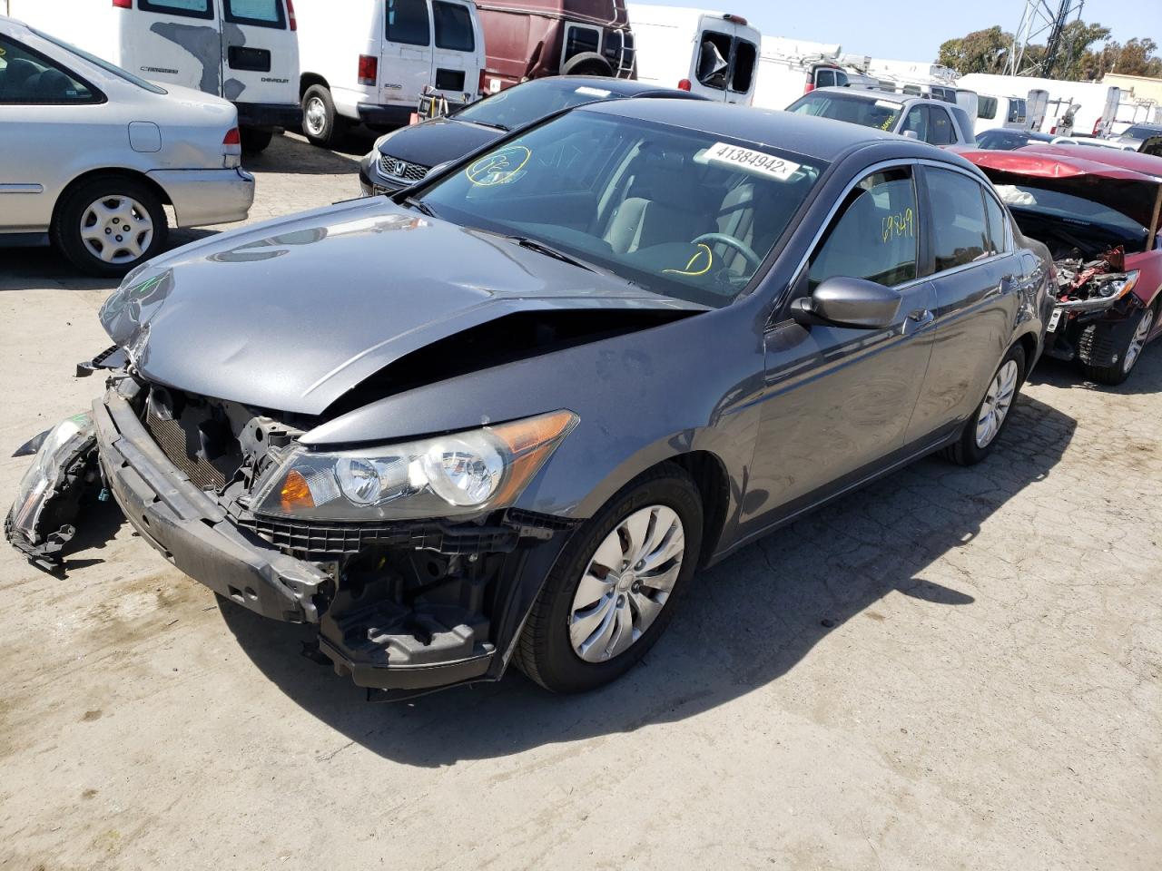 Photo 2 from auction – 2012 HONDA ACCORD LX with VIN 1HGCP2F39CA172016