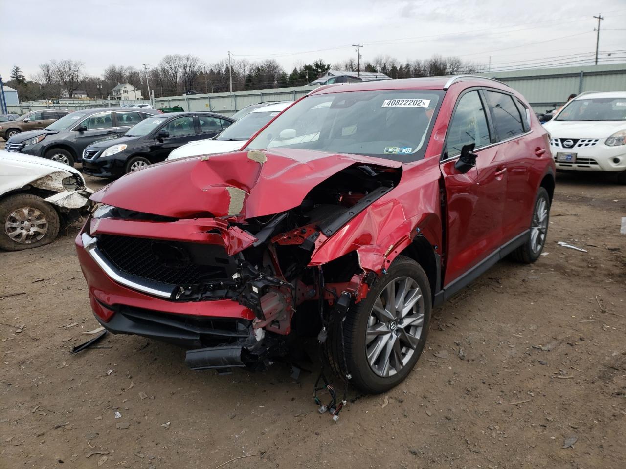 Photo 2 from auction – 2021 MAZDA CX-5 GRAND with VIN JM3KFBDM4M1442626