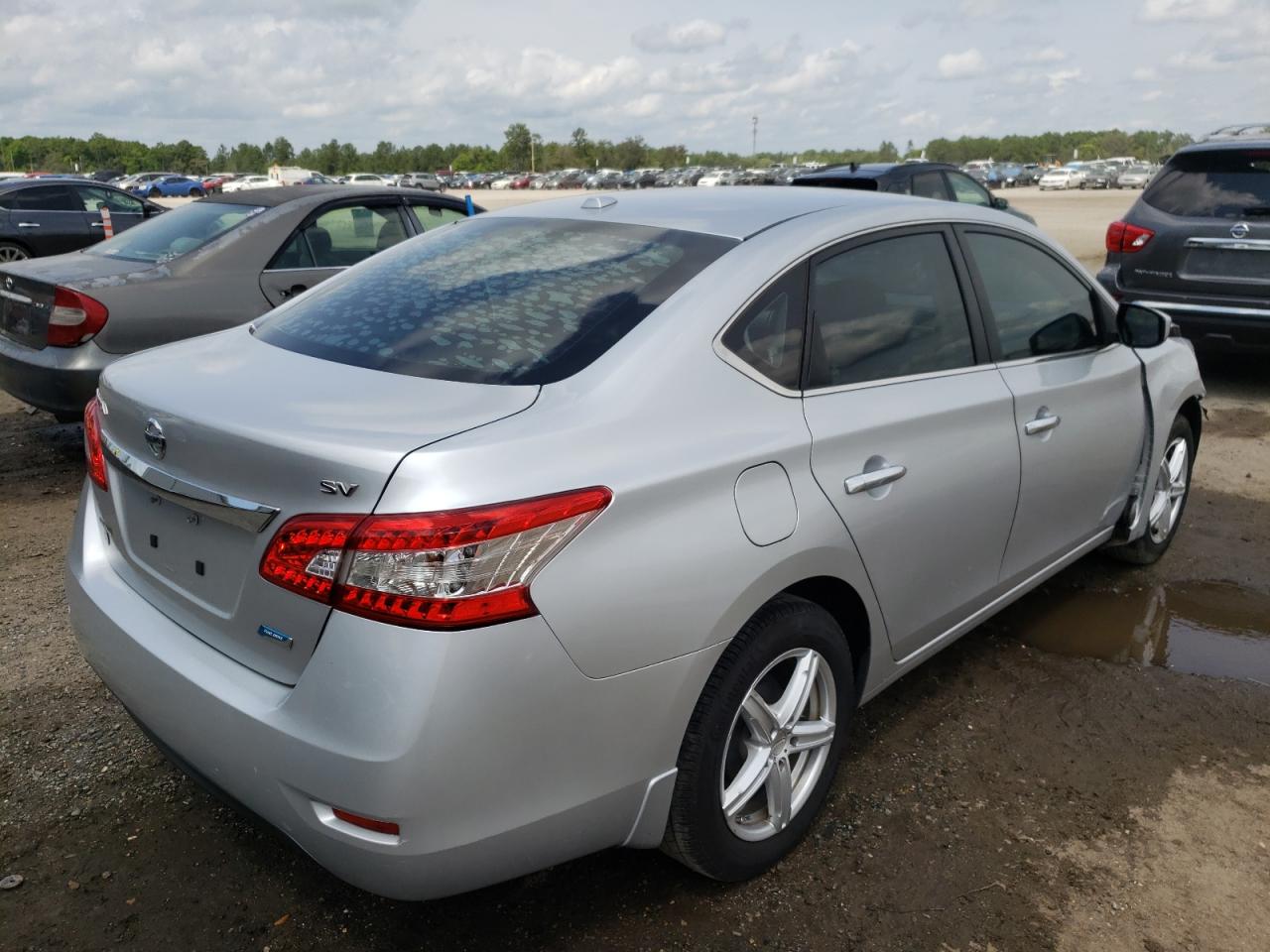 Photo 4 from auction – 2014 NISSAN SENTRA S with VIN 3N1AB7AP9EY304446