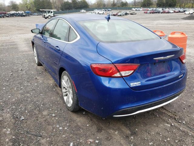 Photo 3 from auction – 2016 CHRYSLER 200 LIMITE with VIN 1C3CCCAB3GN173728
