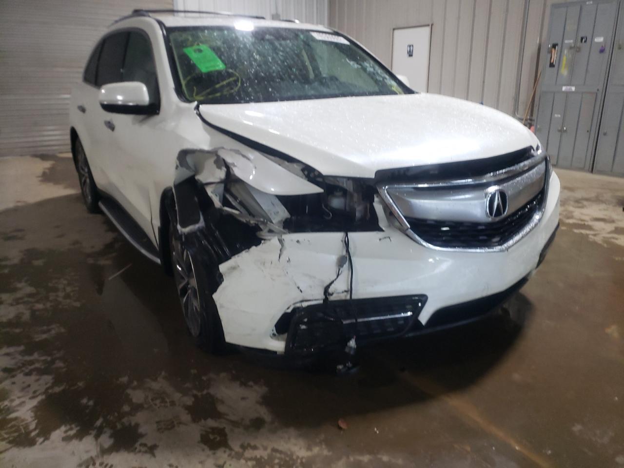 Photo 1 from auction – 2016 ACURA MDX TECHNO with VIN 5FRYD4H4XGB026766