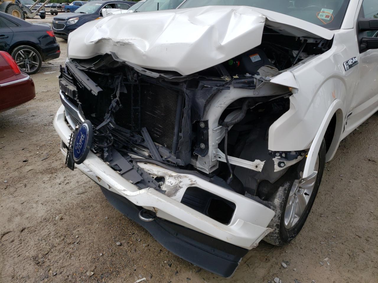 Photo 9 from auction – 2018 FORD F150 SUPER with VIN 1FTFW1E18JFD49311