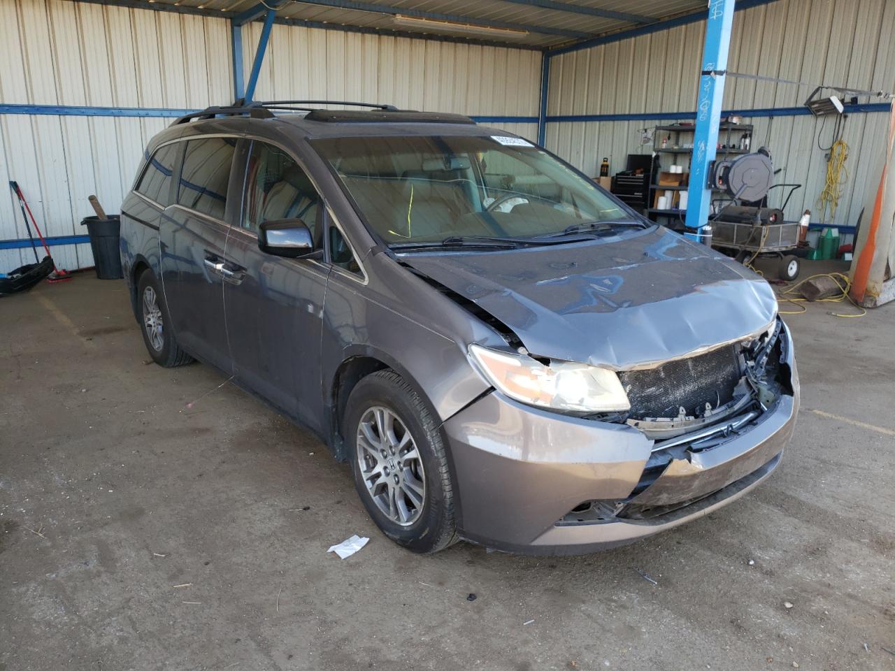 HONDA ODYSSEY EX 2011 with VIN 5FNRL5H65BB056654 - Photo from auction