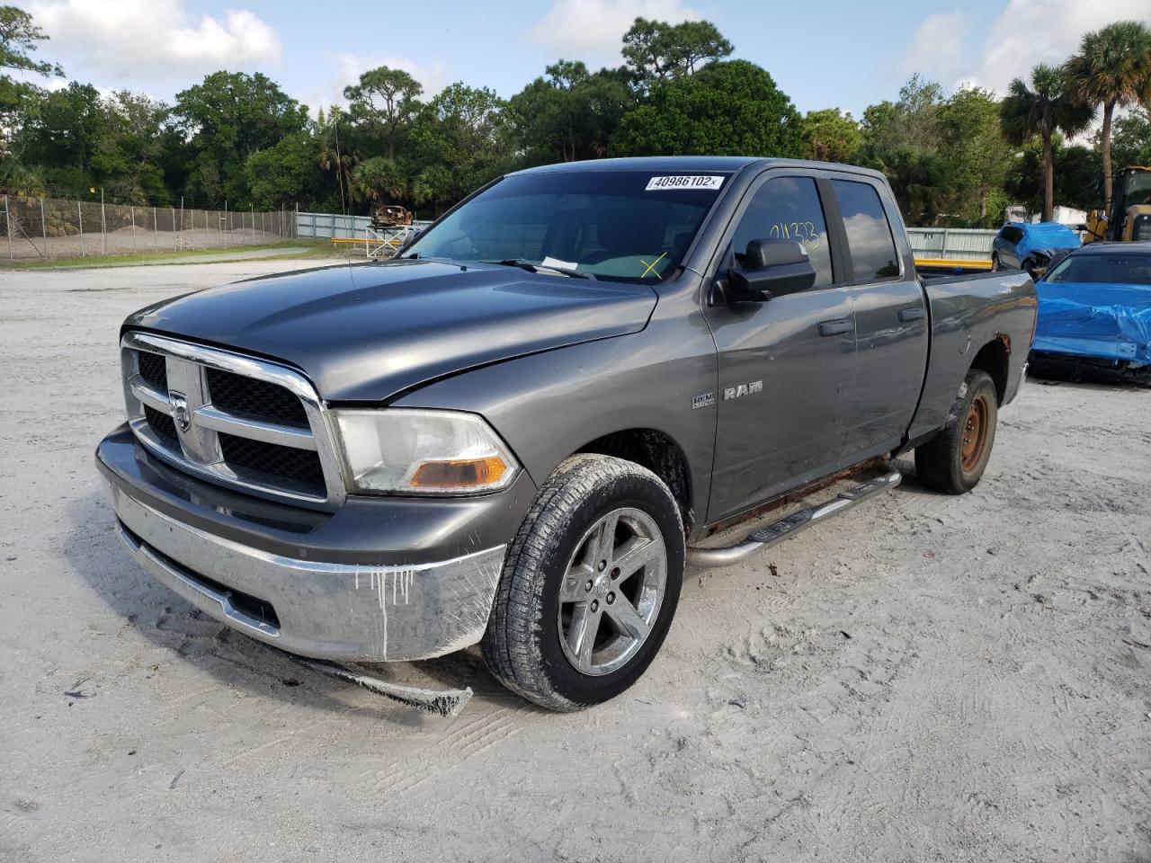 Photo 2 from auction – 2009 DODGE RAM 1500 with VIN 1D3HV18T39S702511