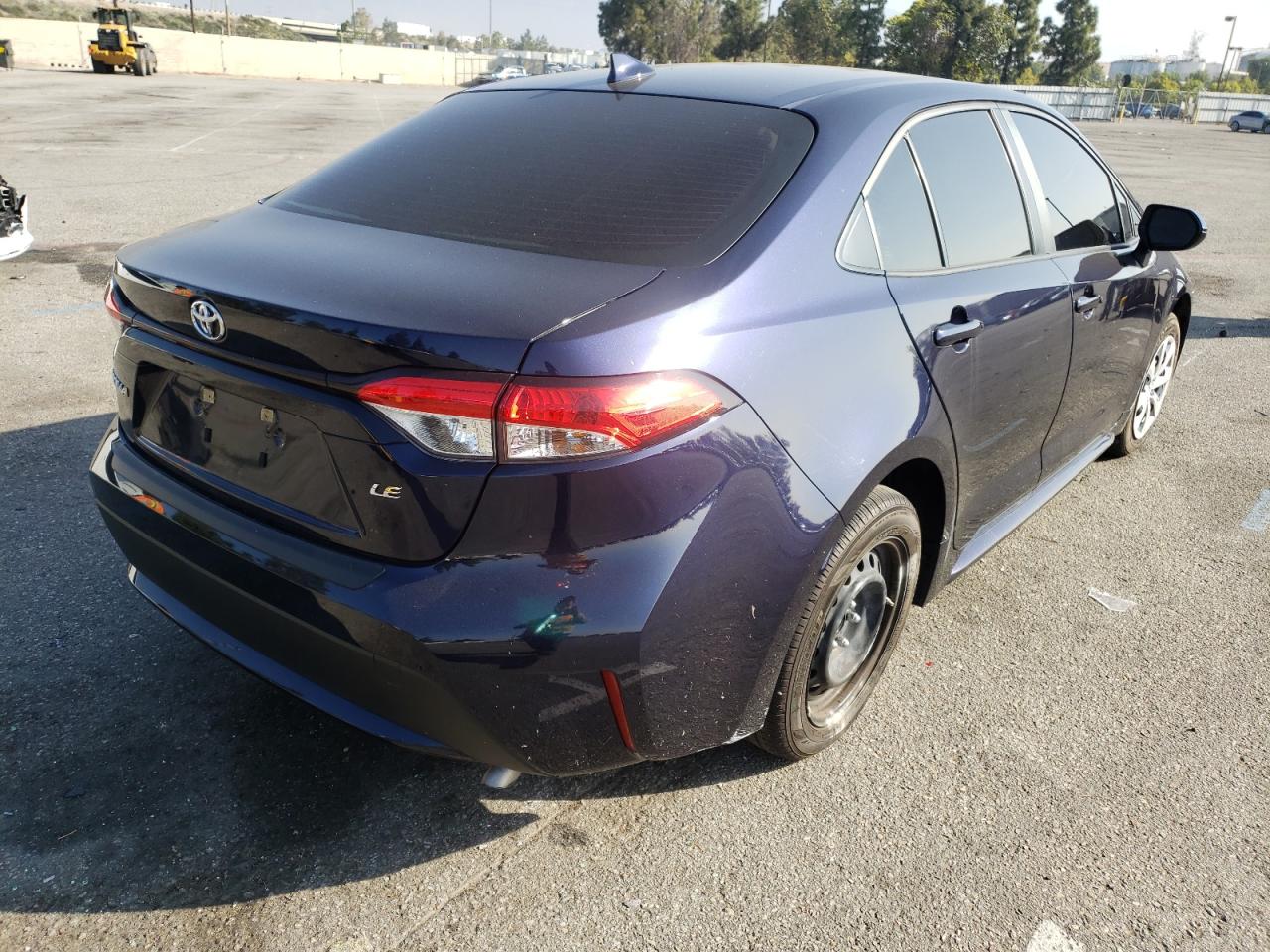 Photo 4 from auction – 2021 TOYOTA COROLLA LE with VIN JTDEPMAE1MJ165820